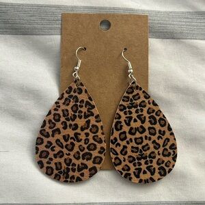 Cheetah Print Earrings